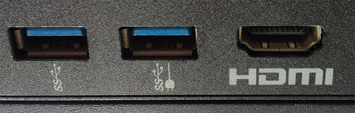 PCのHDMI端子